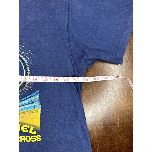 VTG 1989 Camel Supercross Motocross Short Sleeve Shirt Size M Rare Made in USA - Picture 6 of 16